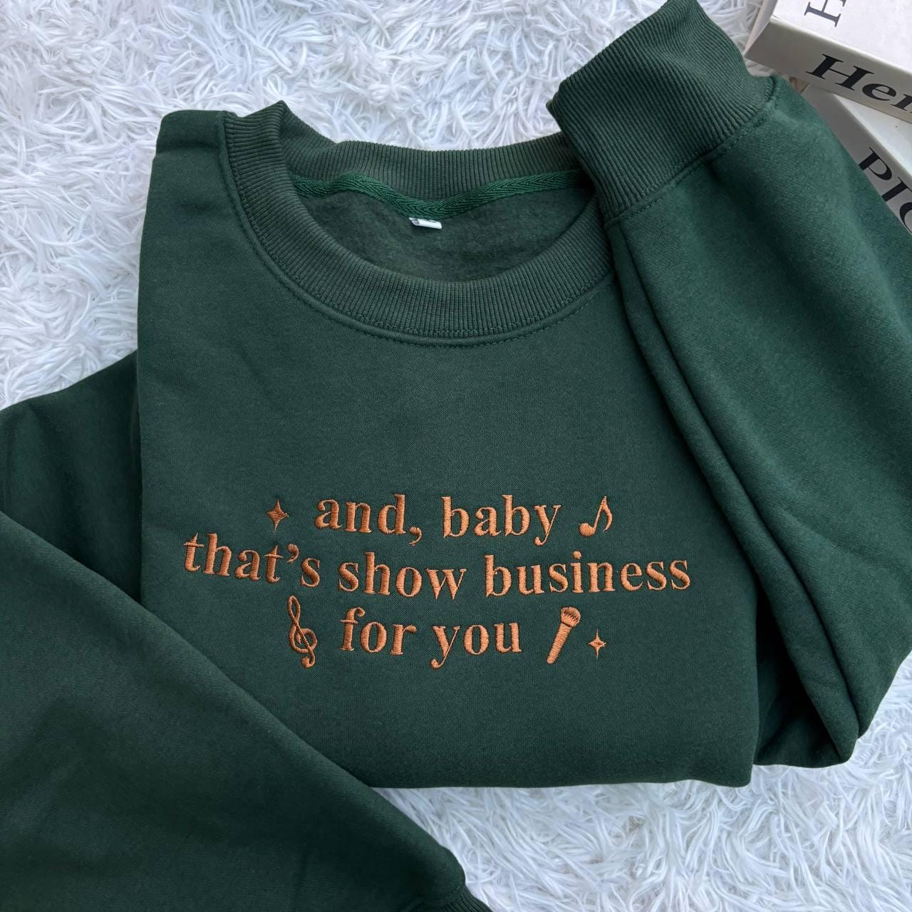And Baby That’s Show Business For You Shirt, Embroidered Shirt, Gift For Fans, Concert Outfit Ideas, Think Of Your Energy Girl Hood Shirt