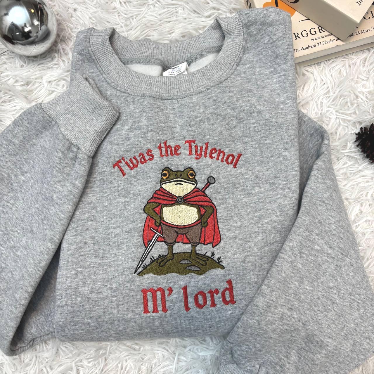 Embroidered Frog Meme Shirt, Funny Anti RFK Jr Tee