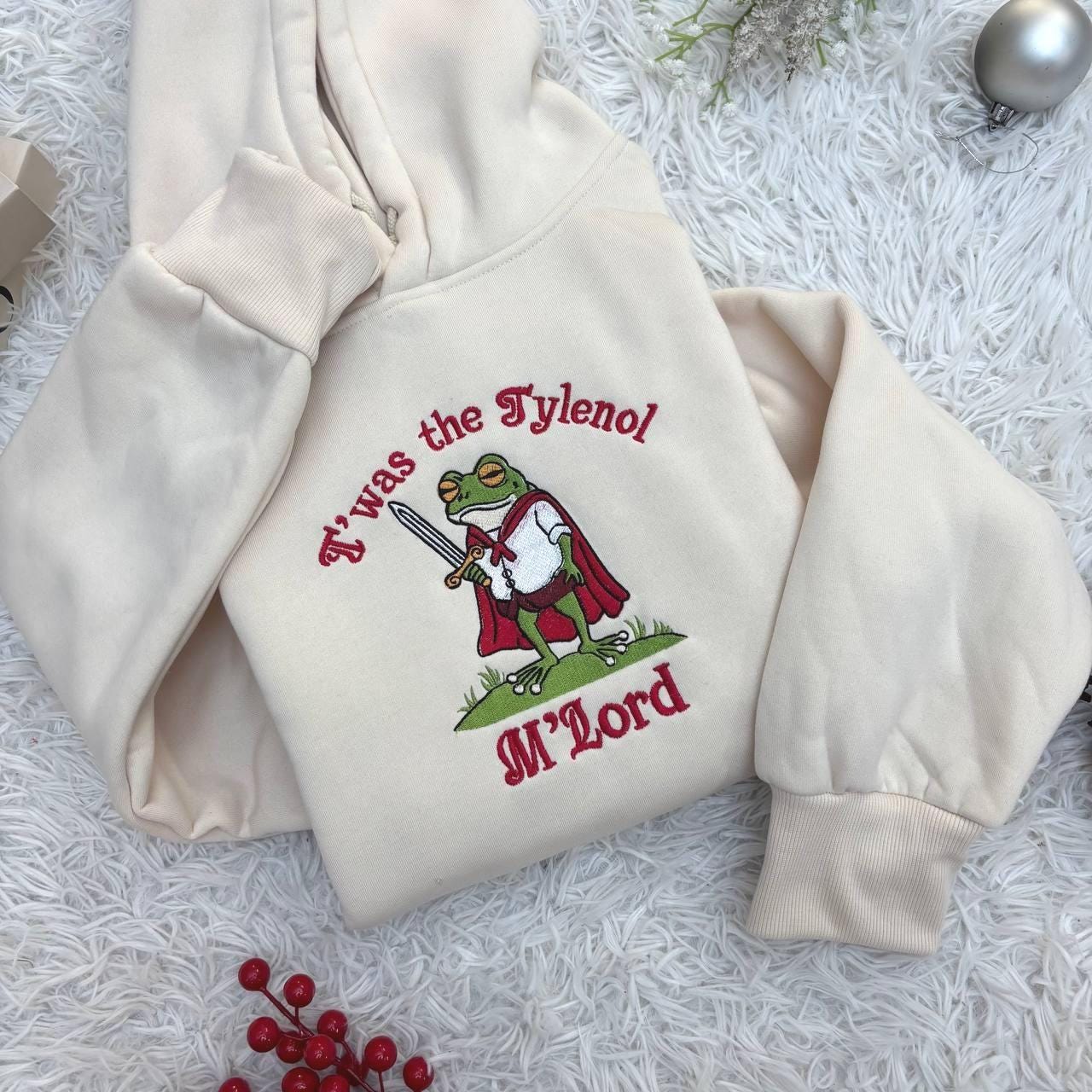 Embroidered Frog Meme Shirt, Funny Medieval Wizard Graphic Tee