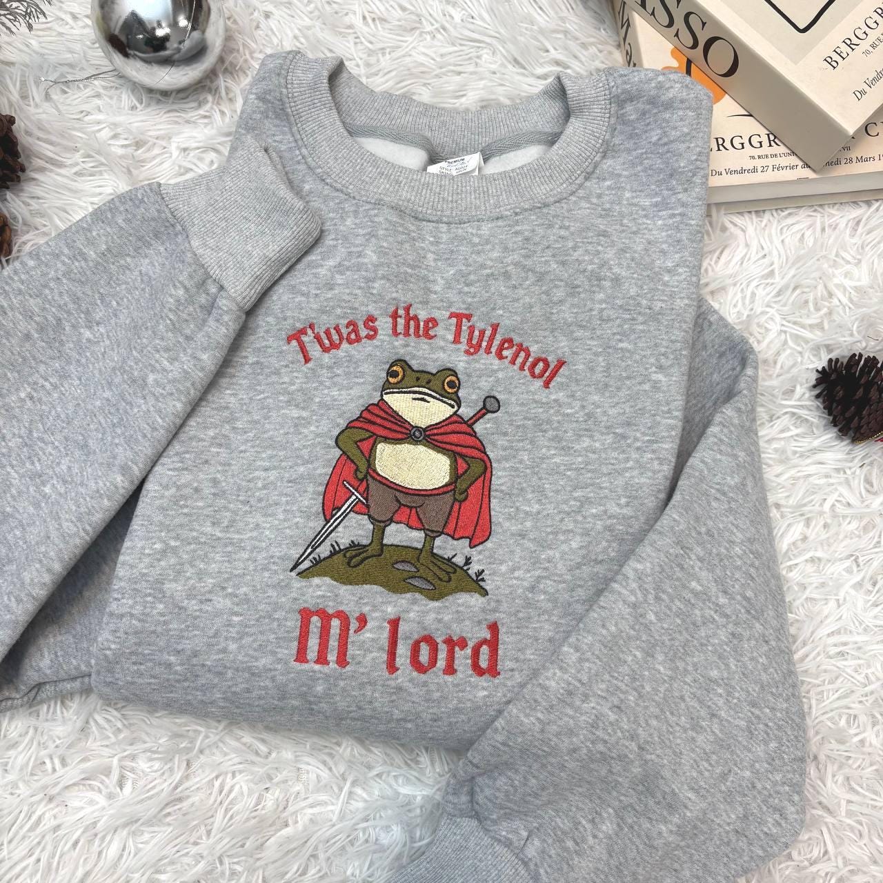 Embroidered Frog Meme Shirt, Funny Anti RFK Jr Tee