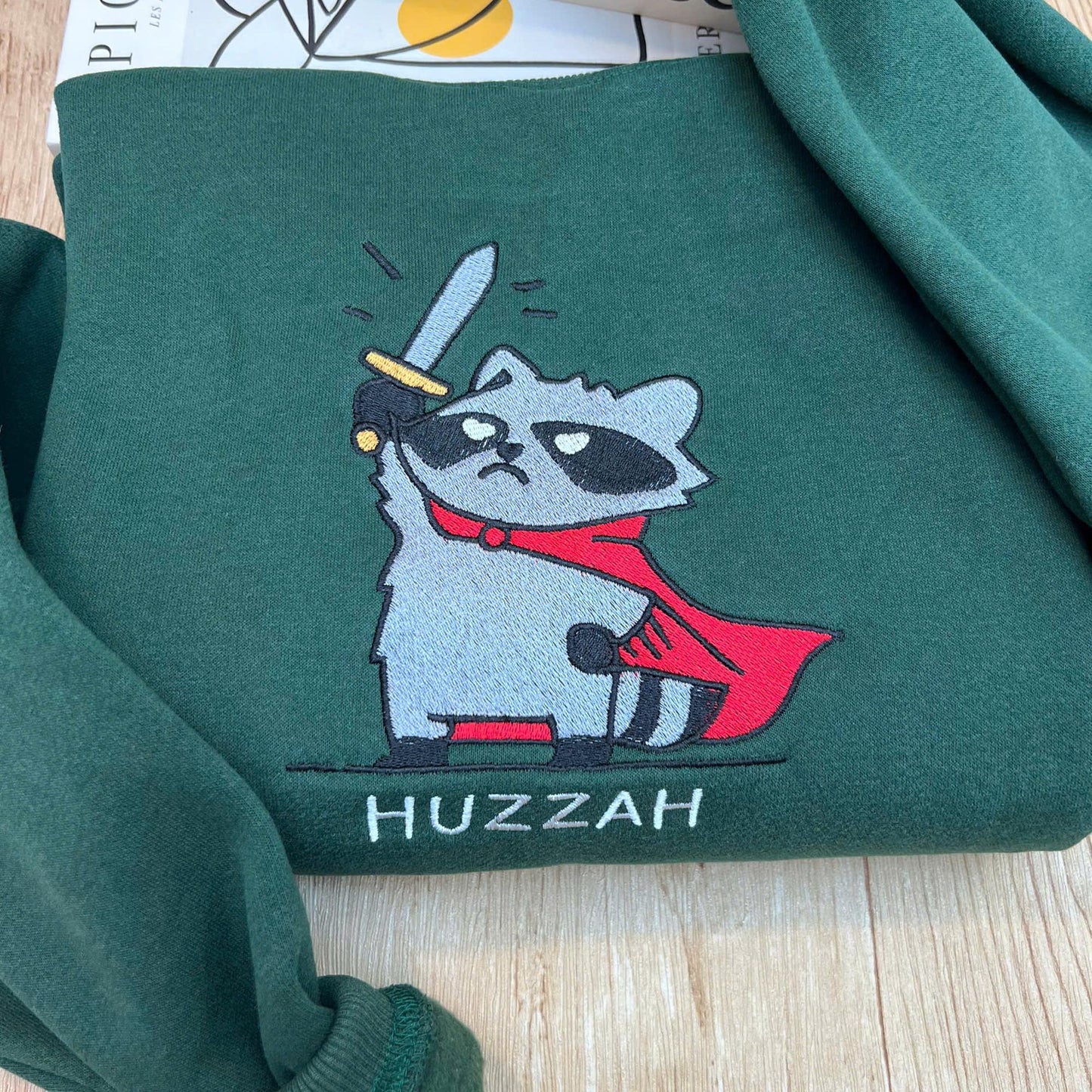 Embroidered Frog Sweatshirt, Funny DnD Renaissance Faire Pullover