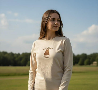 My Flabbers Have Been Gasted Embroidered T-Shirt | Funny Graphic Tee