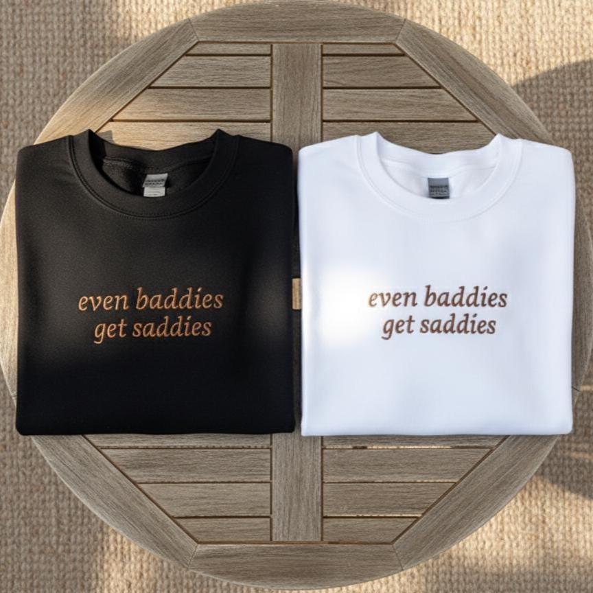 Funny Mental Health Embroidered Sweatshirt, Relatable Meme Crewneck, Sarcastic Embroidery Shirt, Anxiety Humor Gift