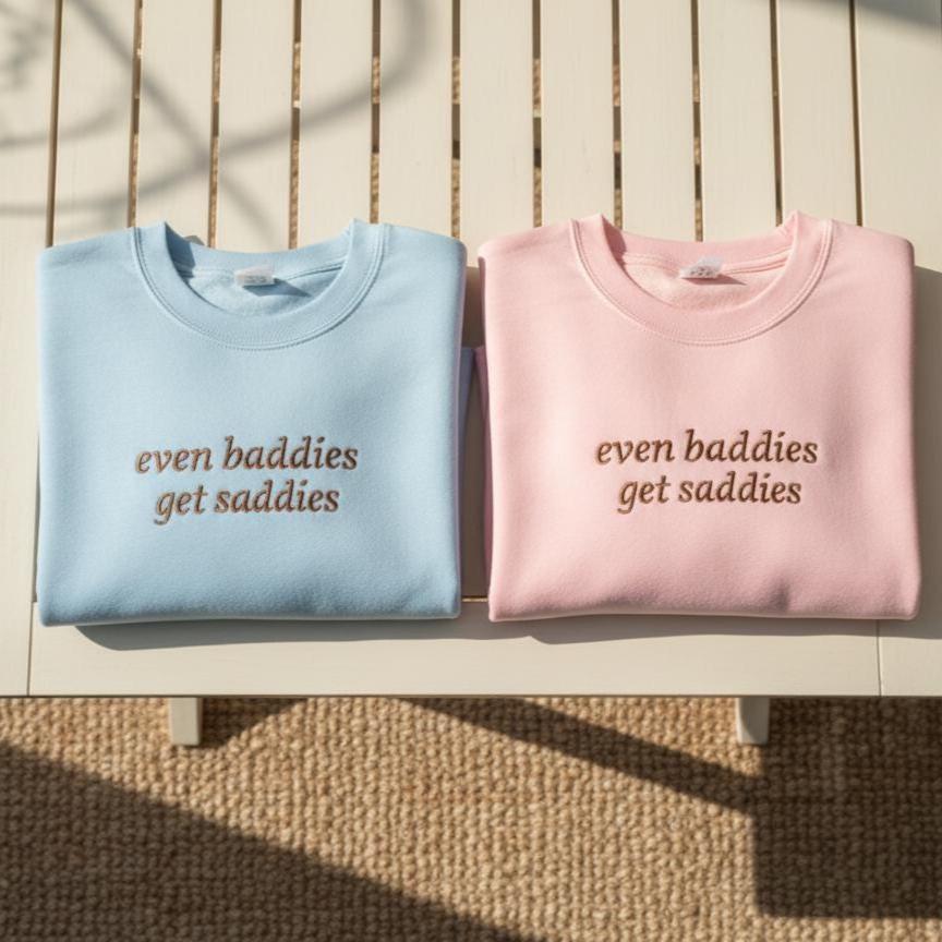 Funny Mental Health Embroidered Sweatshirt, Relatable Meme Crewneck, Sarcastic Embroidery Shirt, Anxiety Humor Gift