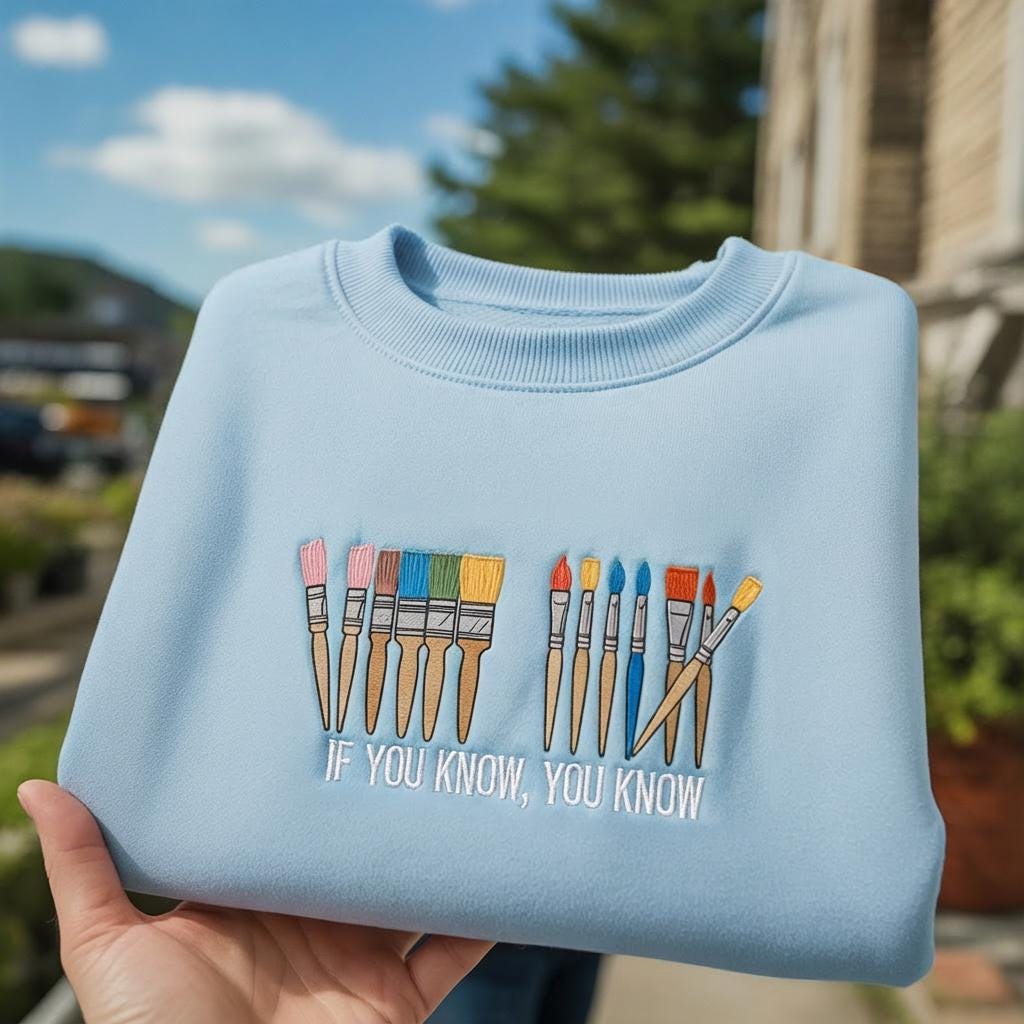 Embroidered 67 Art Teacher Sweathirt, 6 7 Teacher Shirt, Funny Teacher Shirt, 67 Teacher Team Tshirt, 67 Shirt,Six Seven Matching School Tee