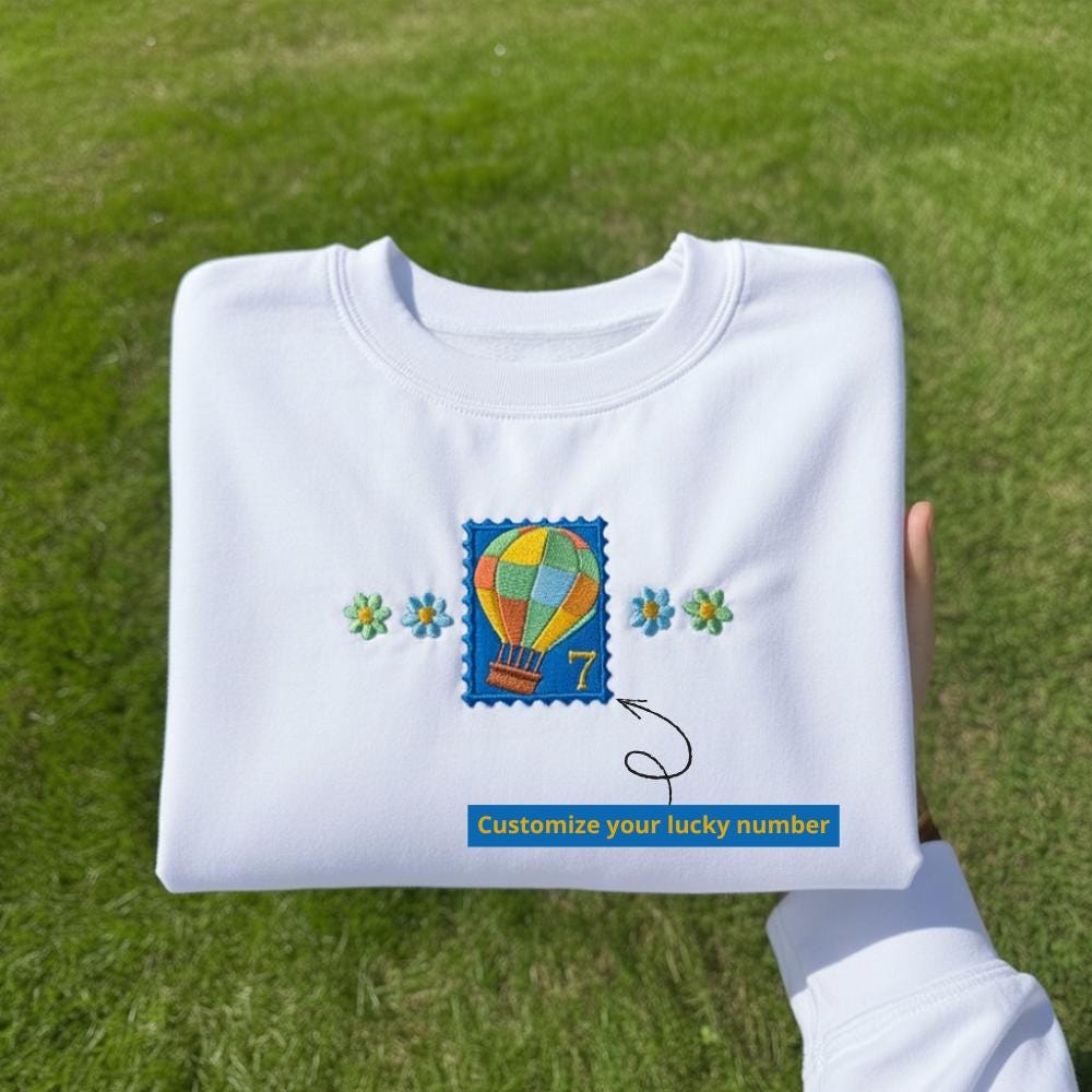 Sweatshirt Young Forever Embroidered Sweatshirt, Kpop Inspired Crewneck, Minimal Youth Embroidery Gift