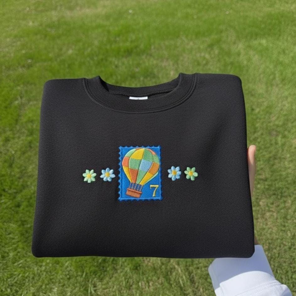 Sweatshirt Young Forever Embroidered Sweatshirt, Kpop Inspired Crewneck, Minimal Youth Embroidery Gift