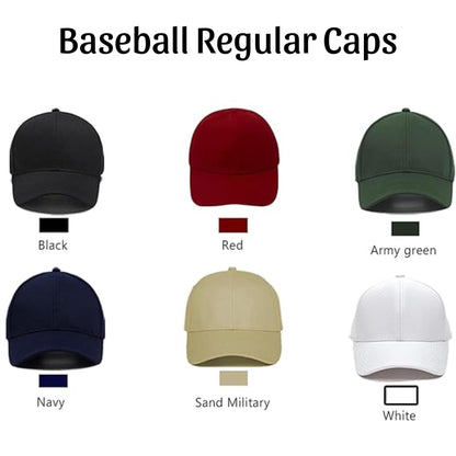 Embroidered Croissant Baseball Cap, Washed Cotton Dad Hat