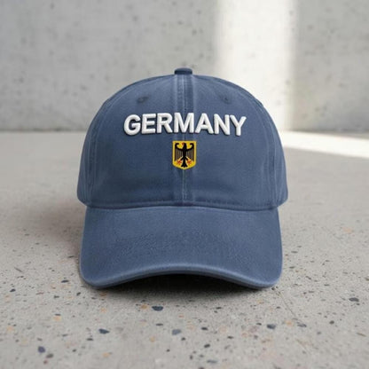 Germany Embroidered Dad Hat, Deutschland German Eagle, Berlin Souvenir