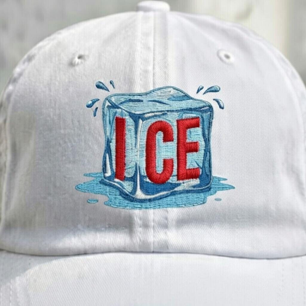 Abolish ICE Embroidered Dad Hat, Political Protest Cap
